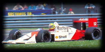 McLaren Honda manejado por Ayrton Senna