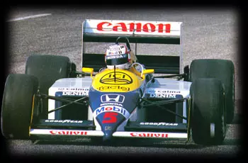 Williams Honda manejado por Nigel Mansell