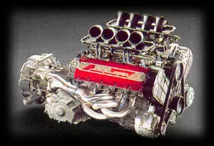 Motor Ferrari V8